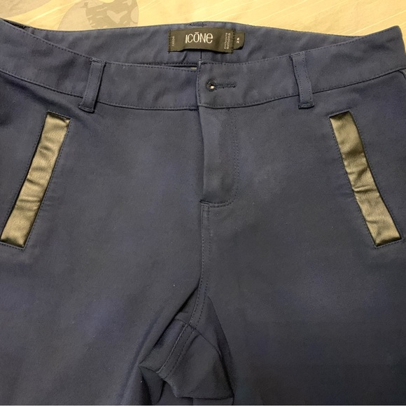 Icone navy ankle pants - Picture 4 of 5